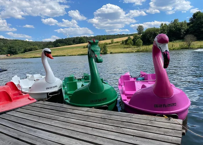 Entspannung In Der Mit Seeblick Und Sauna - Felix Von Mein-seepark * Kirchheim (Hessen)