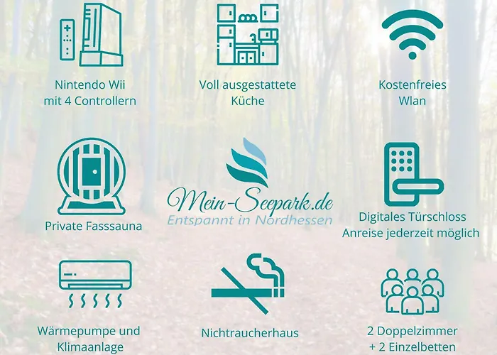 Vakantiehuis Entspannung In Der Mit Seeblick Und Sauna - Felix Von Mein-seepark