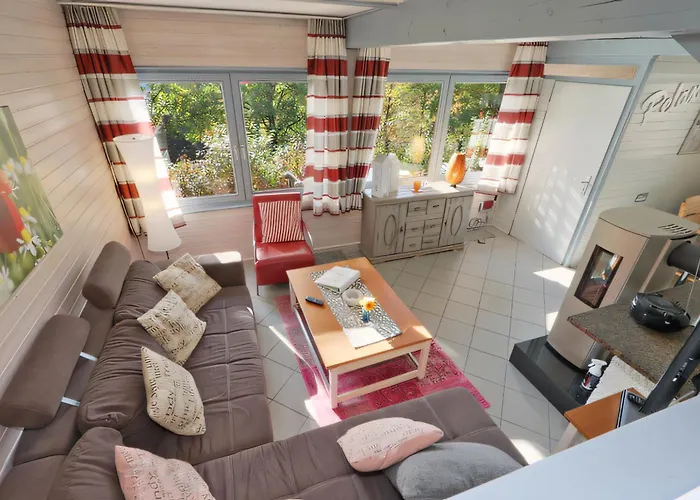 Entspannung In Der Mit Seeblick Und Sauna - Felix Von Mein-seepark Vakantiehuis