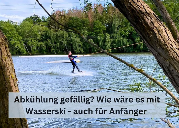 Entspannung In Der Mit Seeblick Und Sauna - Felix Von Mein-seepark Vakantiehuis Kirchheim (Hessen)